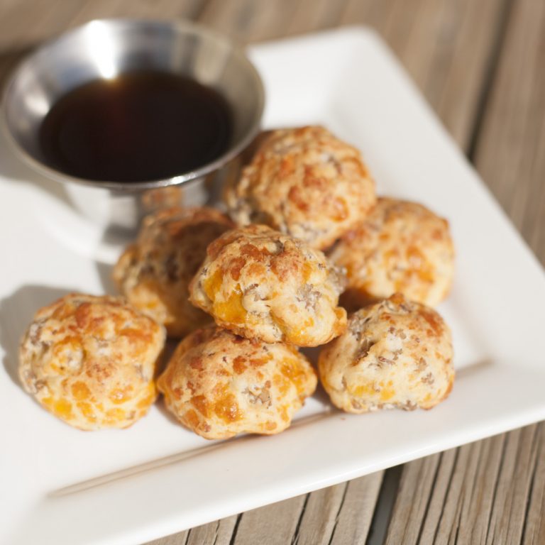 Sausage & Cheddar Biscuits recipe (Breakfast or Dinner) Boulder Sausage