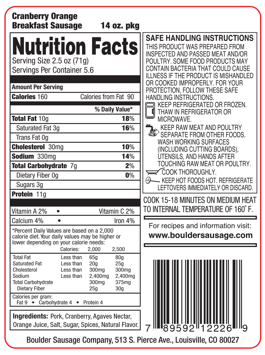 Ground Pork Sausage Nutrition Facts Nutrition Pics