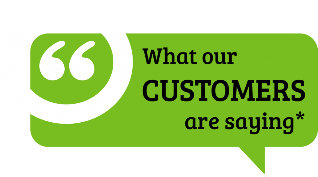 What our customers are saying