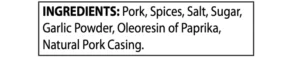 Boulder Sausage Hot Italian Sausage Nutrition Facts